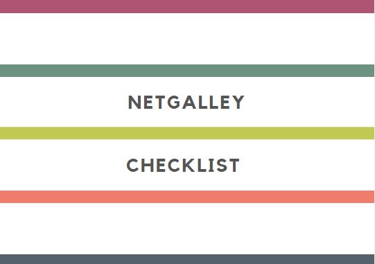 NetGalley Checklist: Books Being Published in April